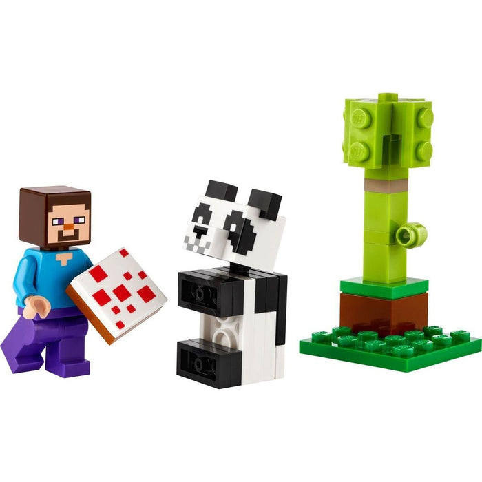 LEGO Minecraft 30672 Steve and Baby Panda Polybag