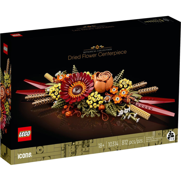 CASE DEAL - LEGO Icons Botanical Collection 10314 Dried Flower Centrepiece x4