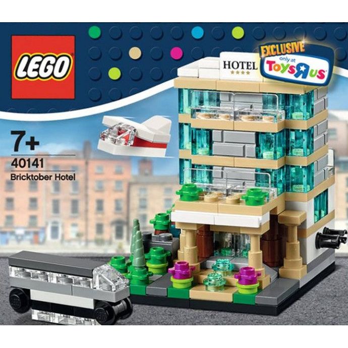 LEGO Bricktober Exclusive 40141 Bricktober Hotel