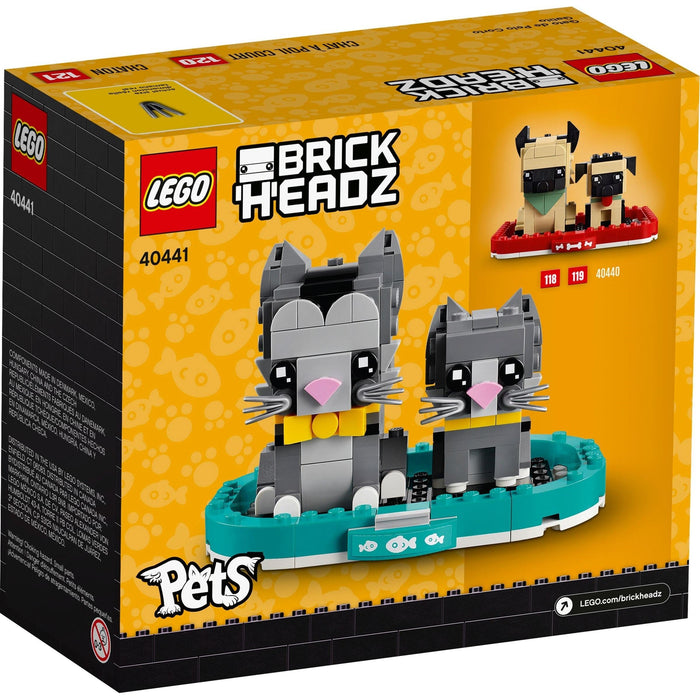 LEGO Brickheadz 40441 Shorthair Cats