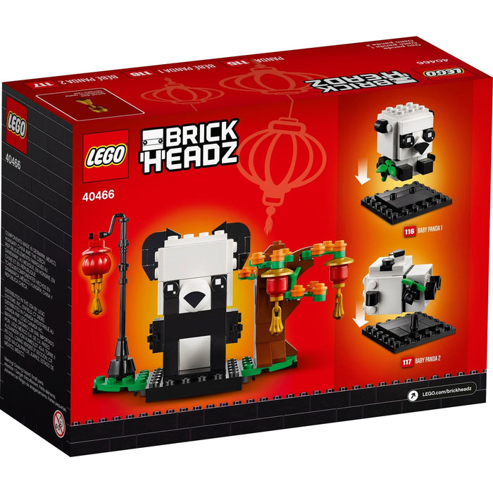 LEGO Brickheadz 40466 Chinese New Year Pandas