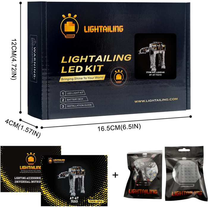 Lightailing LED Light Set for LEGO 75313 Star Wars AT-AT