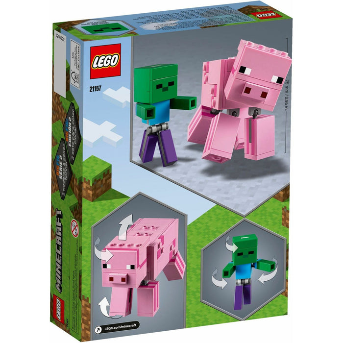 LEGO Minecraft 21157 Big Fig Pig with Baby Zombie