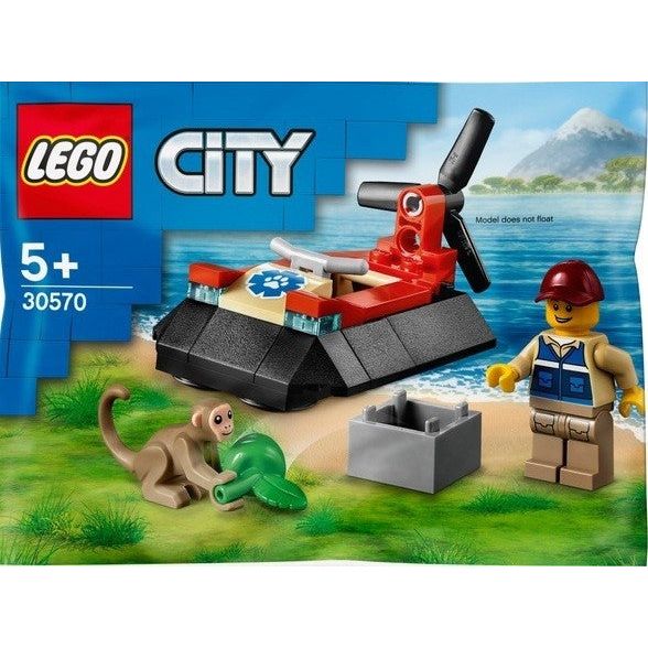 LEGO City 30570 Wildlife Rescue Hovercraft Polybag