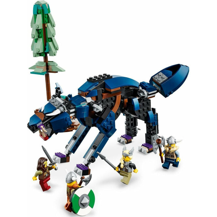 LEGO Creator 3-in-1 31132 Viking Ship and Midgard Serpant