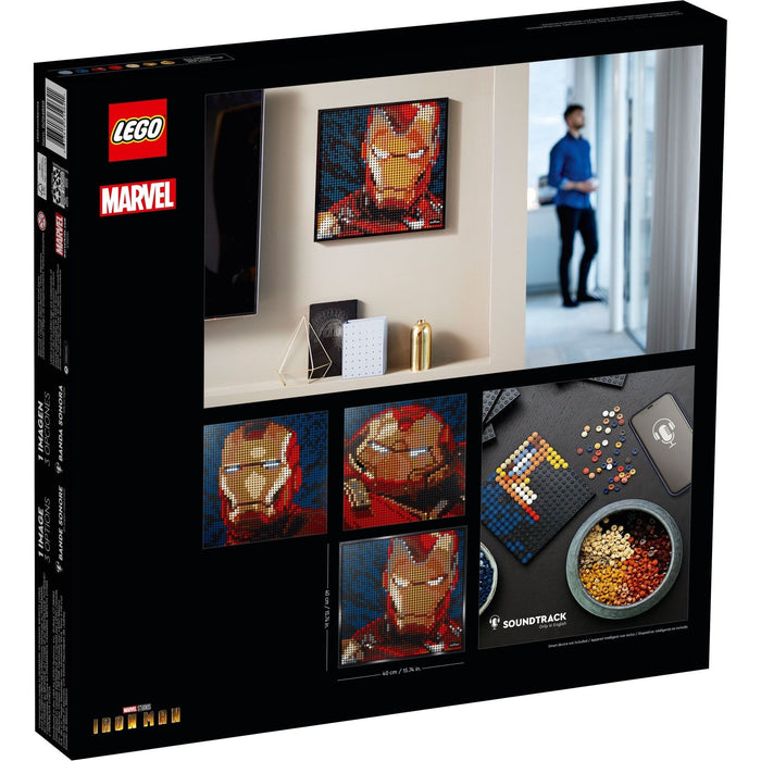 LEGO Art 31199 Marvel Studios Iron Man Mosaik Wandkunst
