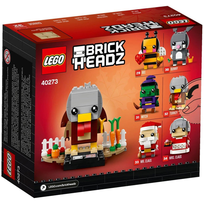 LEGO 40273 Seasonal Brickheadz Number 32 - Thanksgiving Turkey
