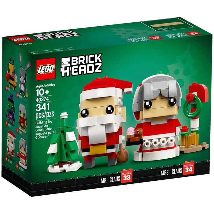 LEGO 40274 Mr & Mrs Claus Brickheadz