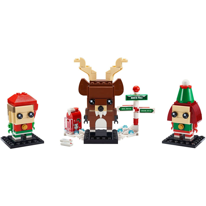 LEGO 40353 Reindeer, Elf & Elfie Brickheadz