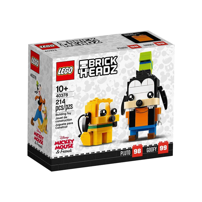 LEGO Disney Brickheadz 40378 Number 98 & 99 - Pluto & Goofy