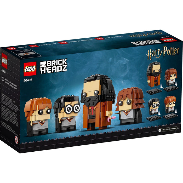 LEGO Brickheadz 40495 Number 139,140,141 & 142 - Harry Potter, Hermoine, Ron & Hagrid