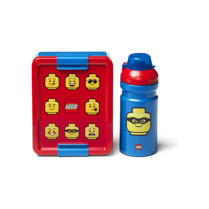 LEGO Classic Lunch Set - Bottle and Lunchbox Bright Blue