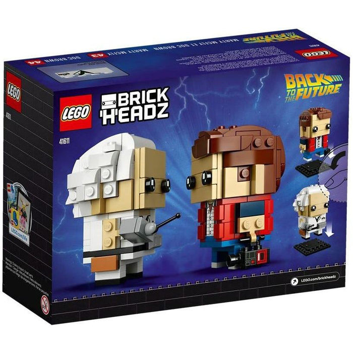 Lego 41611 Brickheadz - Marty McFly & Doc Brown (numéros 43 et 44)