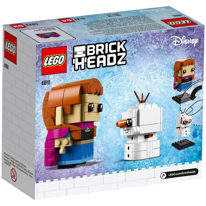 LEGO 41618 Brickheadz Numbers 53 & 54 - Anna & Olaf