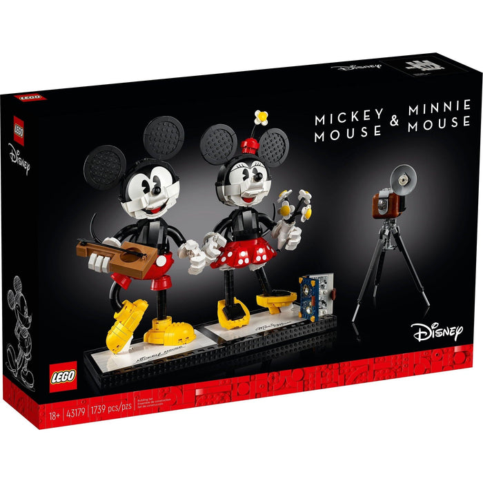 LEGO 43179 Disney Buildable Mickey Mouse & Minnie Mouse