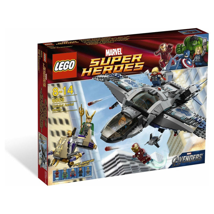 LEGO Marvel Super Heroes 6869 Quinjet Aerial Battle - Discontinued