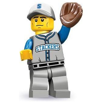 LEGO Series 10 Collectable Minifigures 71001-3 Baseball Fielder