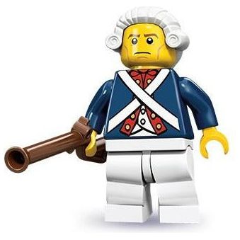 LEGO Series 10 Collectable Minifigures 71001-8 Revolutionary Soldier