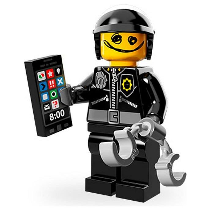 LEGO 71004 The LEGO Movie Scribble-Face Bad Cop Minifigure