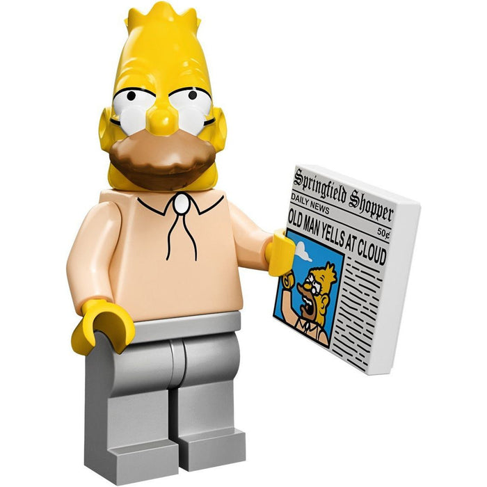 LEGO The Simpsons Series 1 Minifigure Grampa 'Abe' Simpson