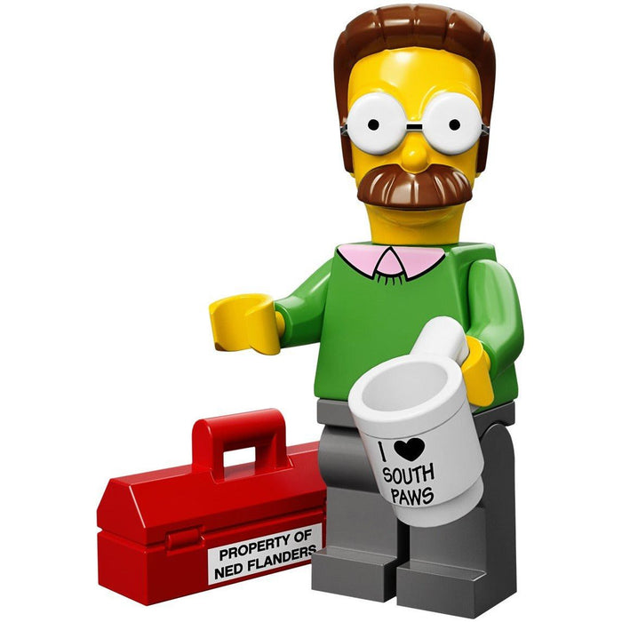LEGO The Simpsons Series 1 Minifigure Ned Flanders