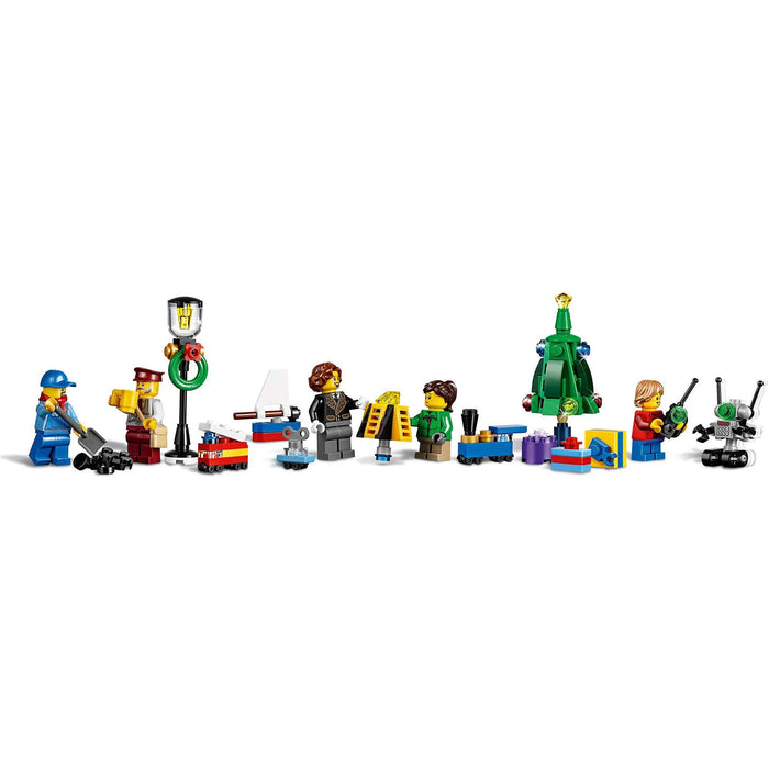 Lego 10254 Creazione di un treno vacanze invernali