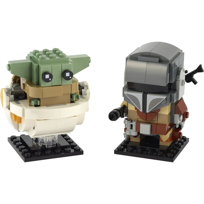 LEGO Star Wars Brickheadz 75317 Number 113 & 114 - The Child & The Mandalorian