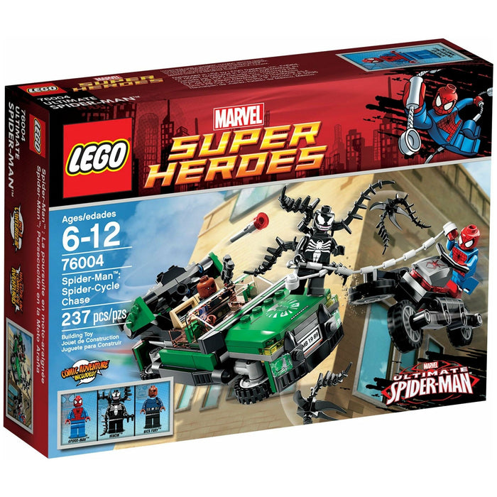 LEGO Marvel Super Heroes 76004 Spider-Man: Spider-Cycle Chase