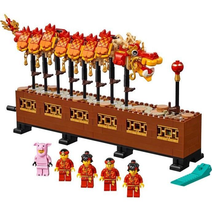 Lego 80102 Dragon Dance - Conjunto exclusivo de Año Nuevo Chino