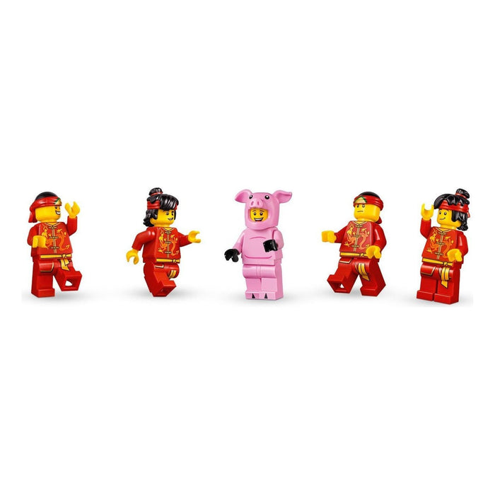 Lego 80102 Dragon Dance-chinesisches neues Jahr Exklusives set