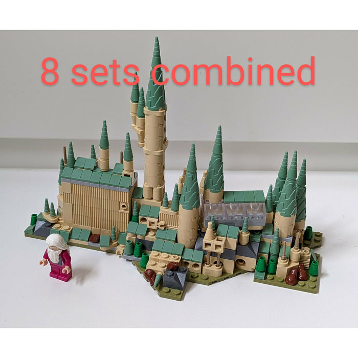 combination of 8 x LEGO 30435 hogwarts polybag #hogwartsminibuild