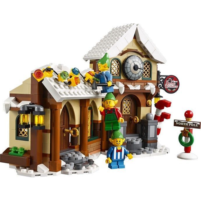 Construction Toys - Lego 10245 Creator Expert Santa's Workshop