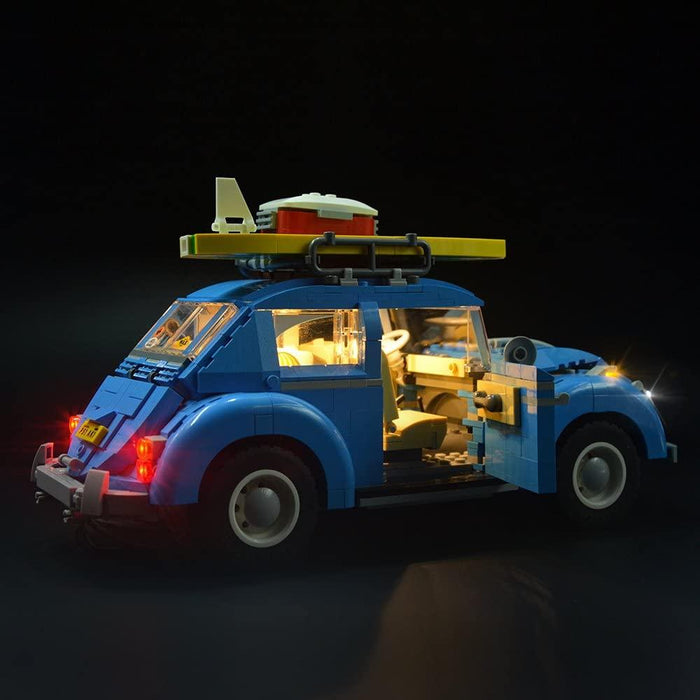 Juego de luces LED para LEGO 10252 Volkswagon escarabajo