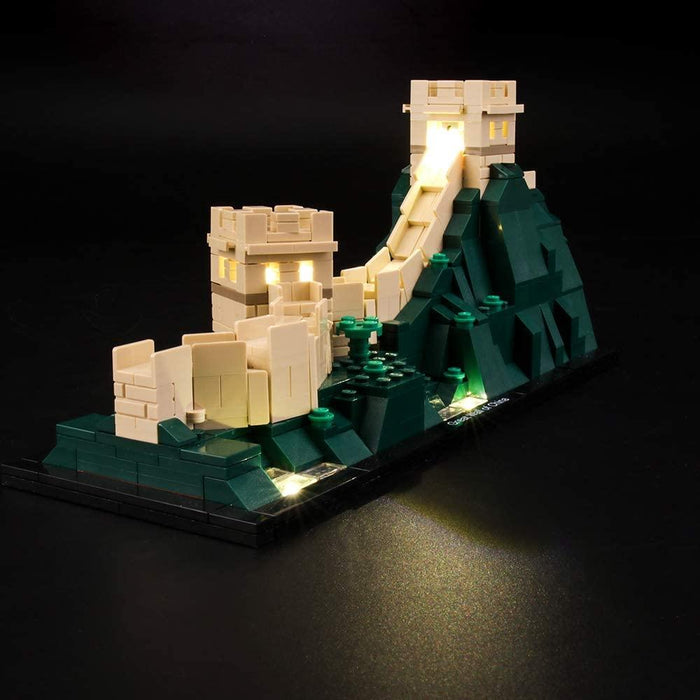 Lighting set for LEGO 21041 Great Wall of China by Lightailing