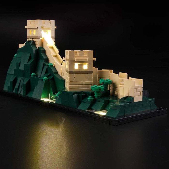 Lighting set for LEGO 21041 Great Wall of China by Lightailing