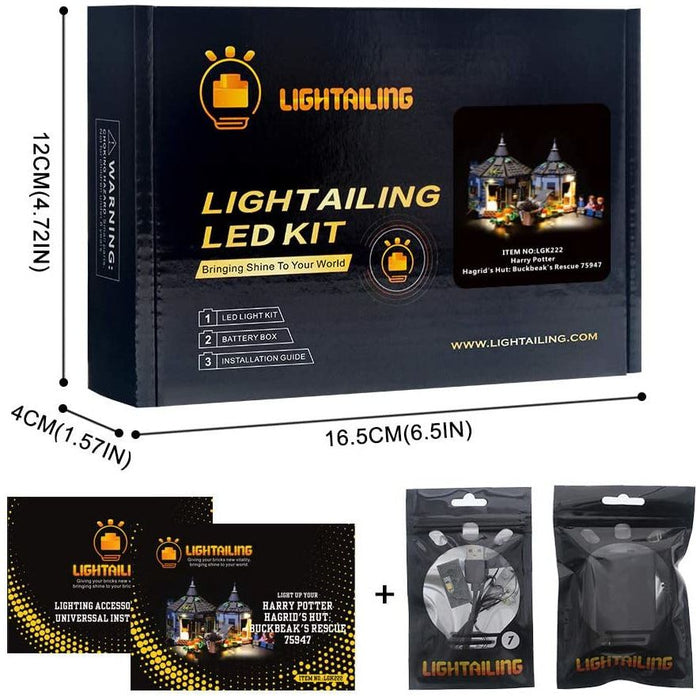 Lightailing LED Light set for LEGO Harry Potter 75947 Buckbeak's Rescue